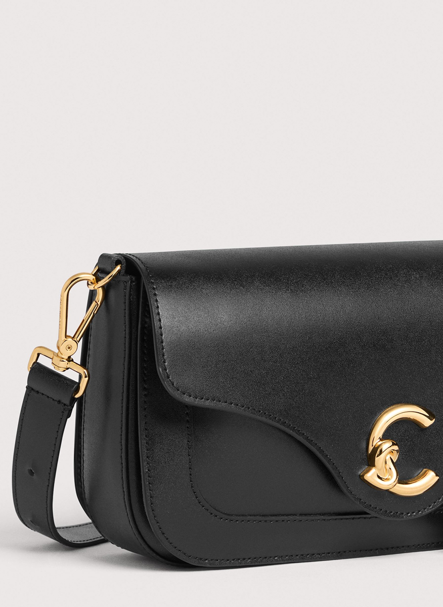 Кожена чанта Coccinelle C-Me Medium