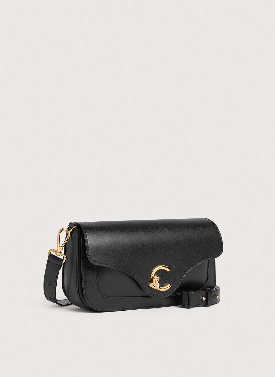 Кожена чанта Coccinelle C-Me Medium