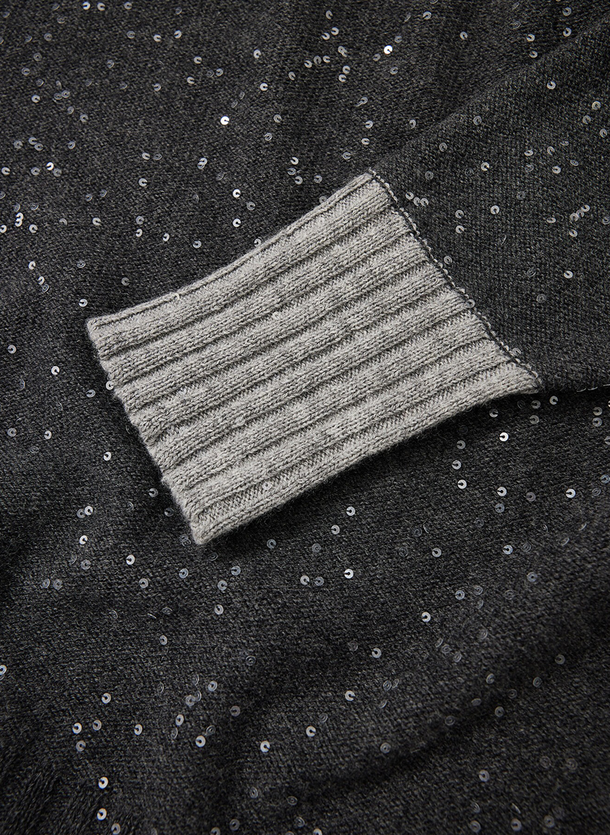 Lorena Antoniazzi sequin appliqué sweater