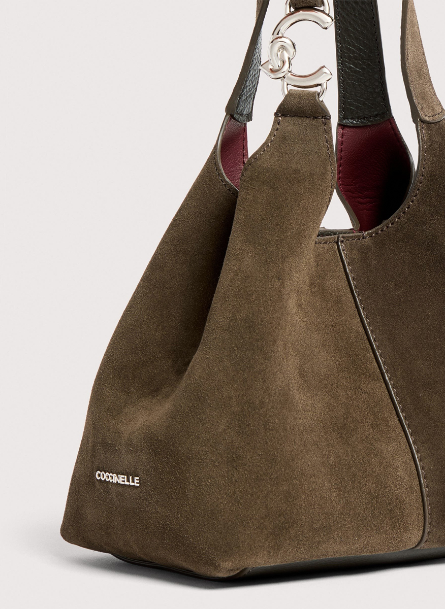 Coccinelle C-Easy Small suede mini bag