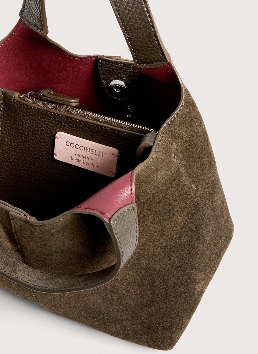 Coccinelle C-Easy Small suede mini bag