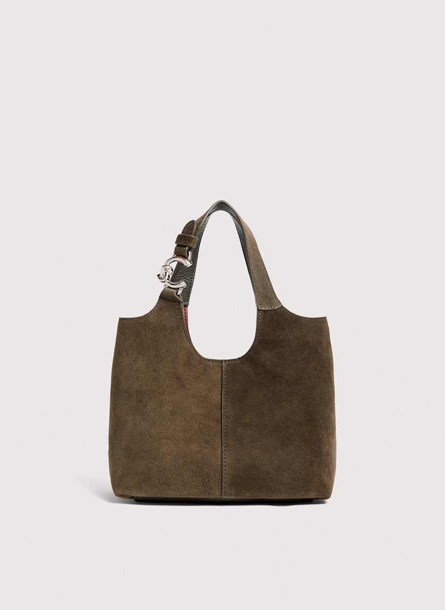 Coccinelle C-Easy Small suede mini bag