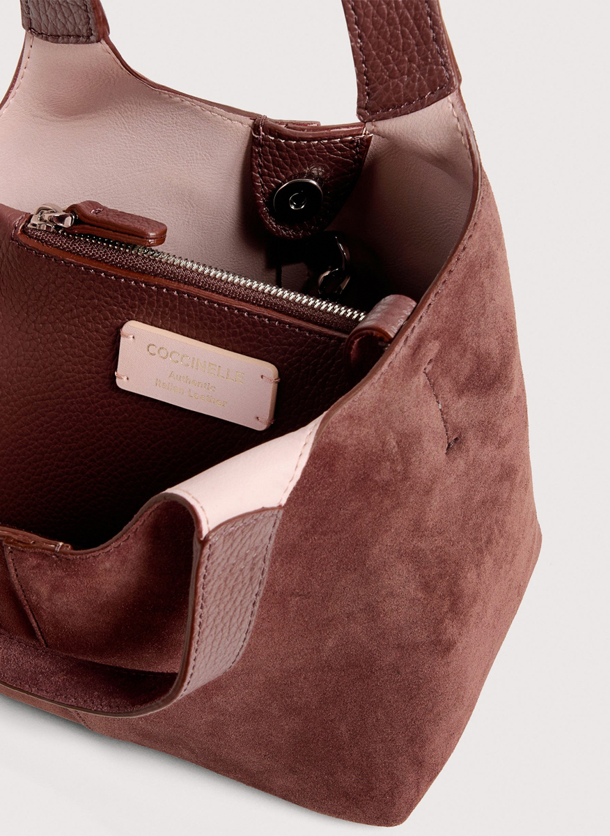 Coccinelle C-Easy Small suede mini bag