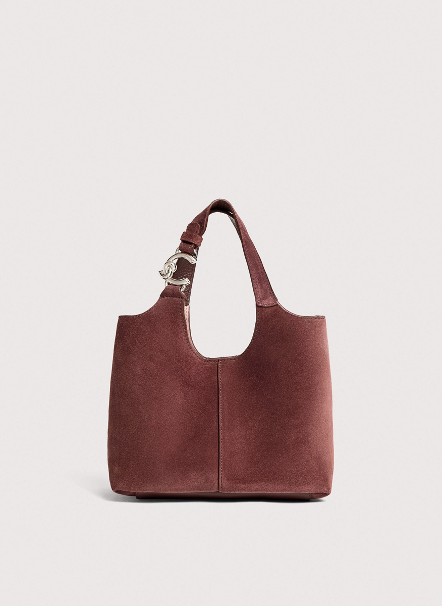 Coccinelle C-Easy Small suede mini bag
