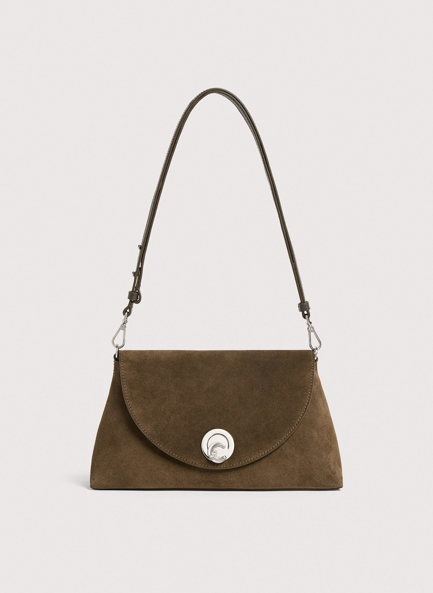 Coccinelle Nikla Medium suede bag