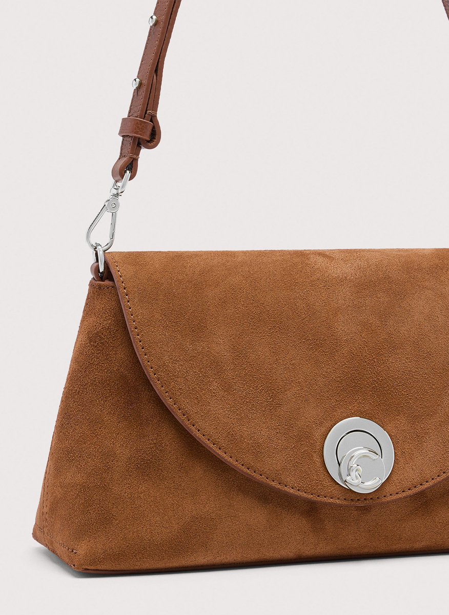 Coccinelle Nikla Medium suede bag