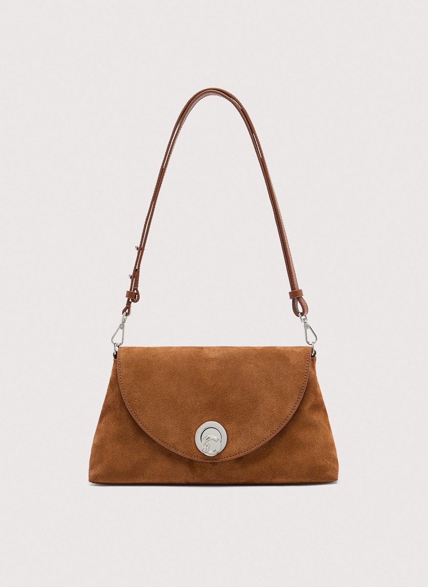 Coccinelle Nikla Medium suede bag
