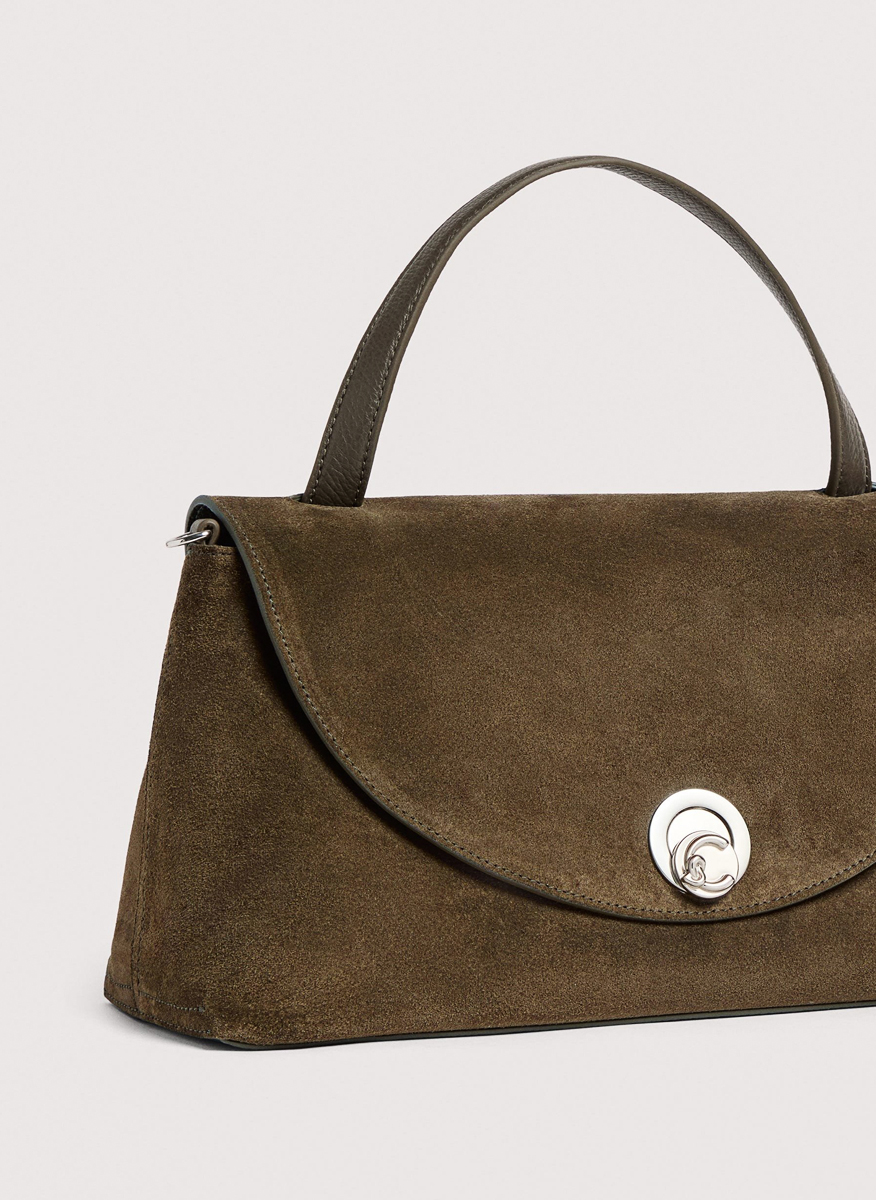 Coccinelle Nikla Medium suede bag