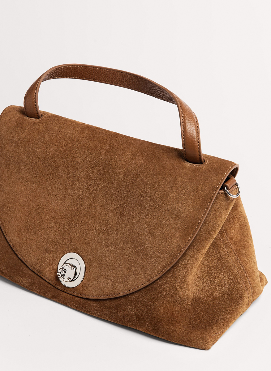 Coccinelle Nikla Medium suede bag