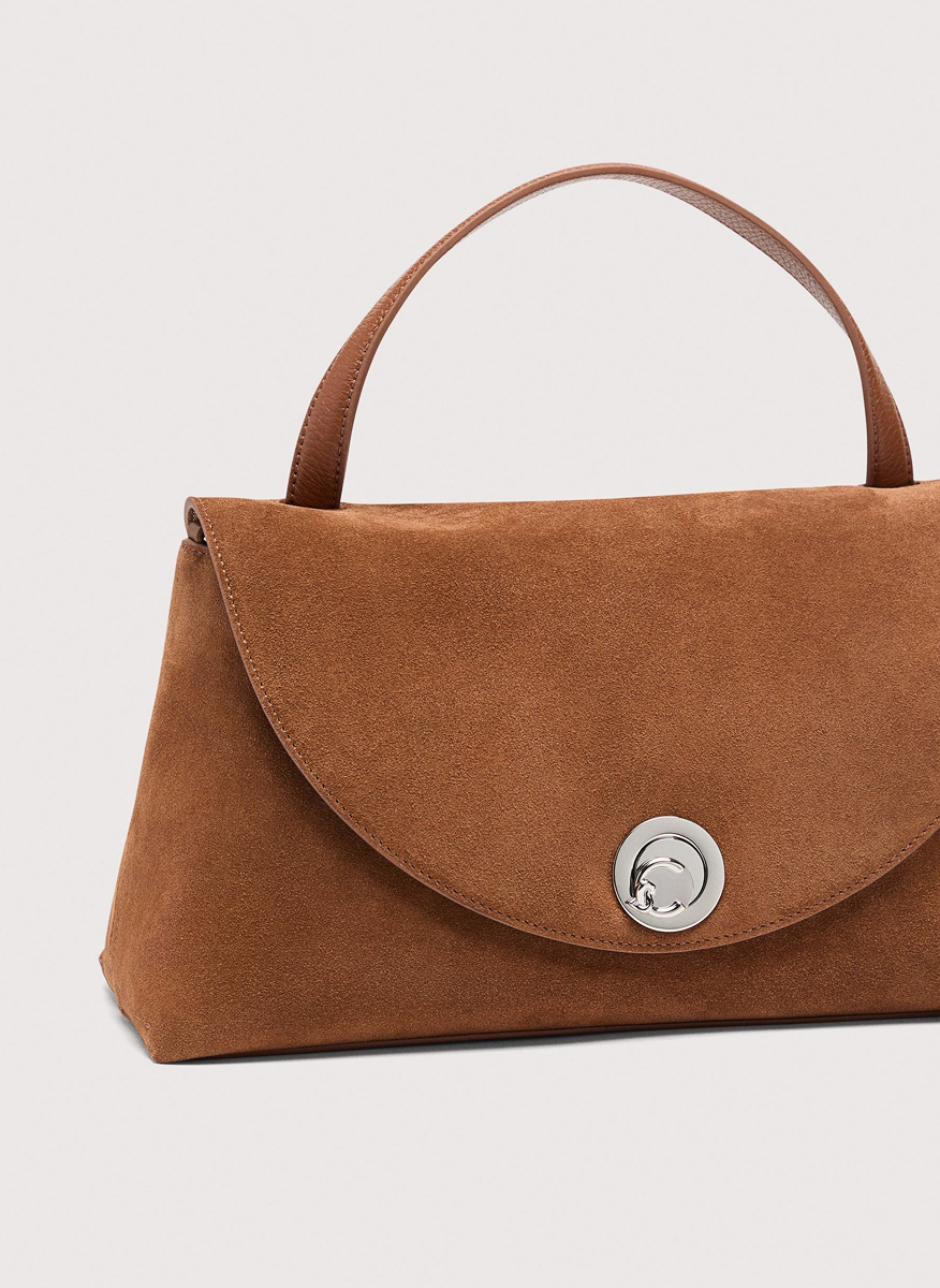Coccinelle Nikla Medium suede bag