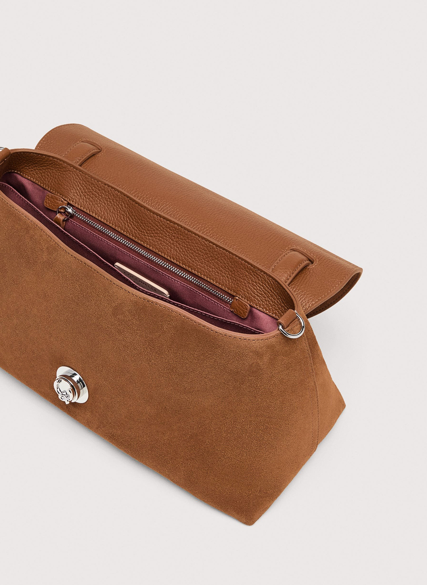 Coccinelle Nikla Medium suede bag