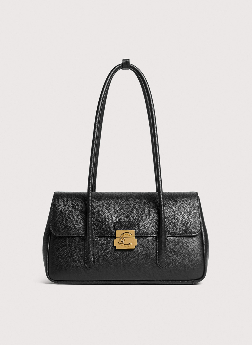 Coccinelle C-Me Lock Large leather bag
