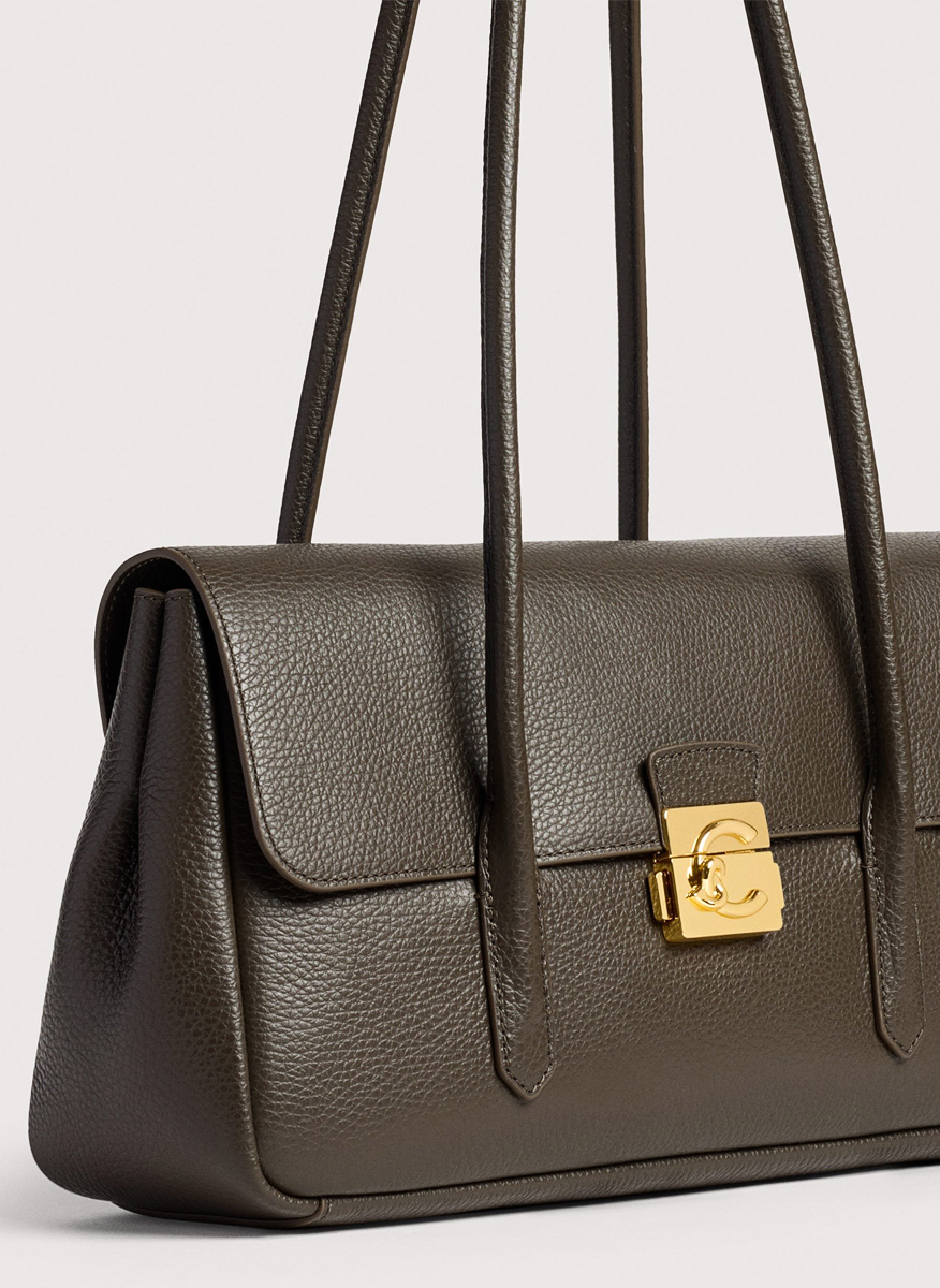 Coccinelle C-Me Lock Large leather bag