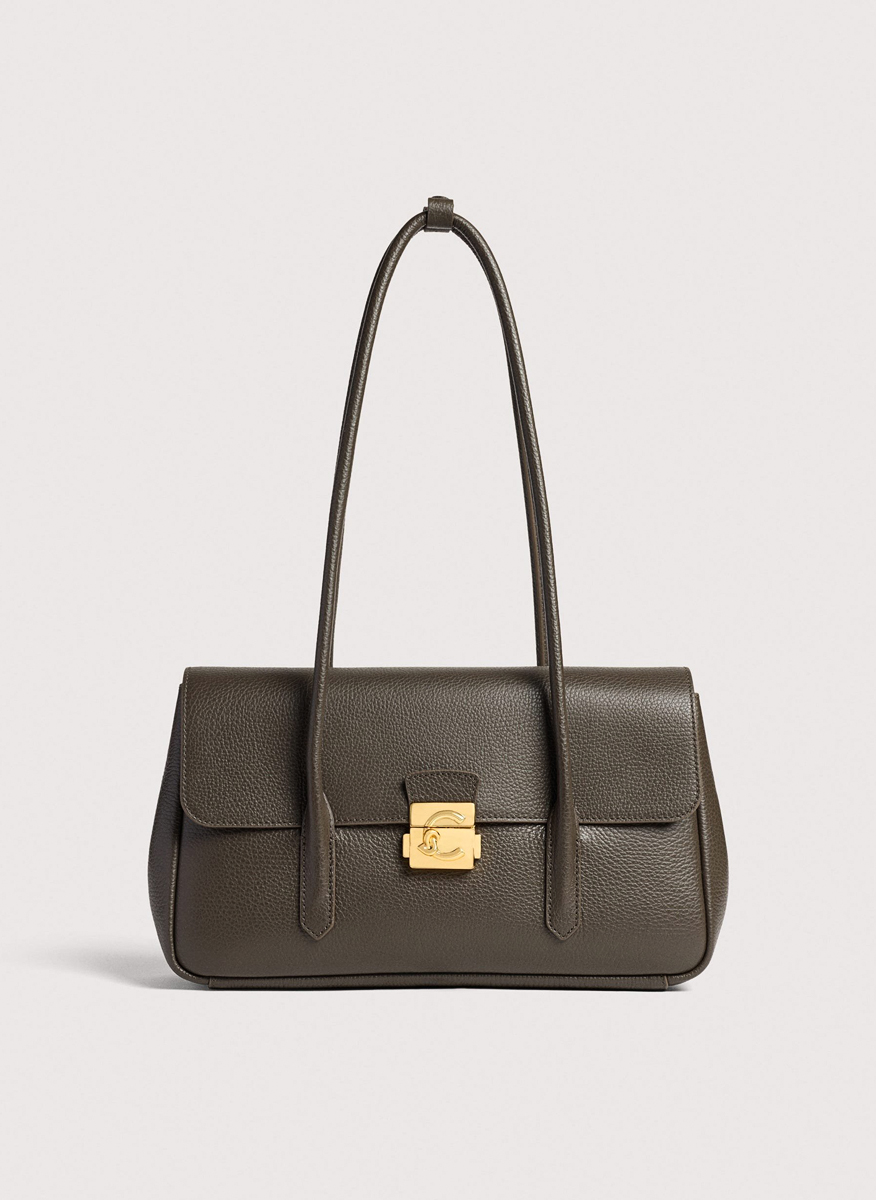 Coccinelle C-Me Lock Large leather bag