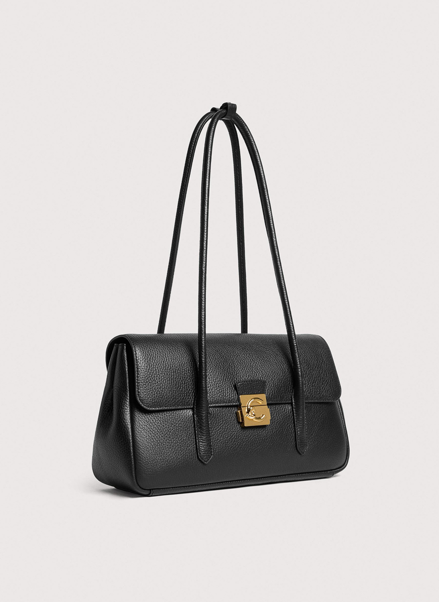 Coccinelle C-Me Lock Large leather bag
