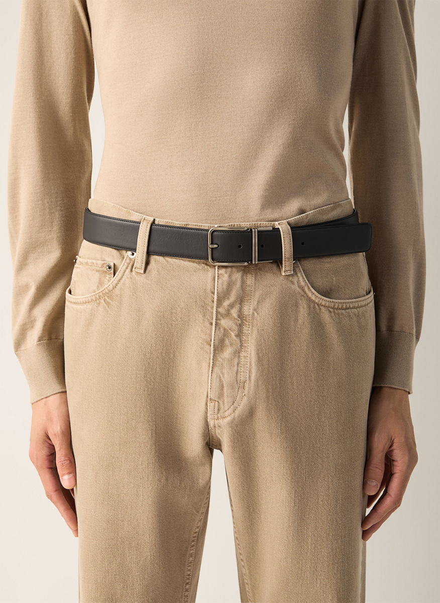 Zegna reversible belt