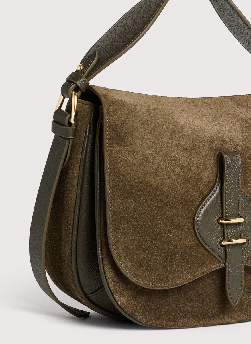 Coccinelle Mavery Medium suede bag