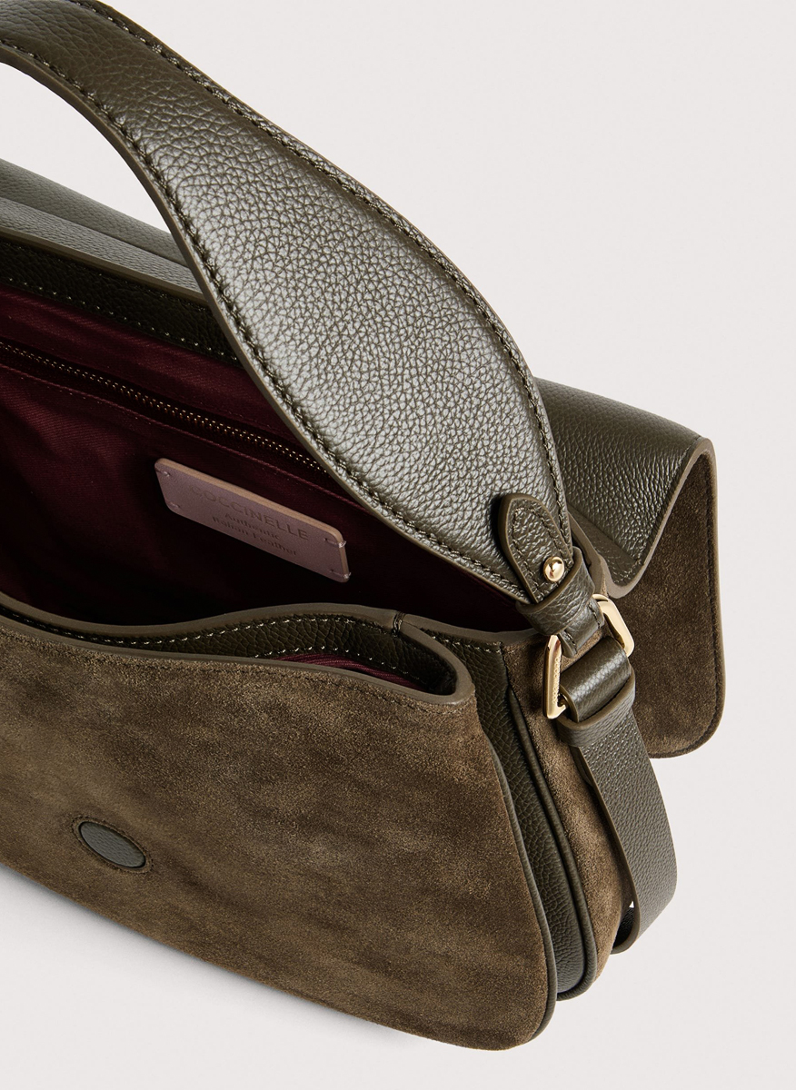 Coccinelle Mavery Medium suede bag