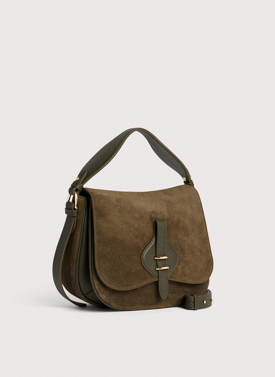Coccinelle Mavery Medium suede bag