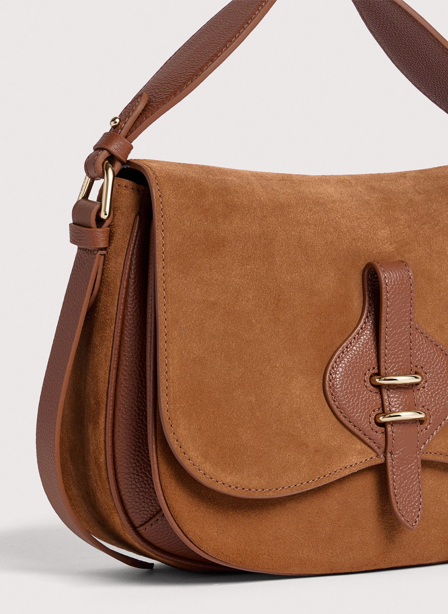 Coccinelle Mavery Medium suede bag