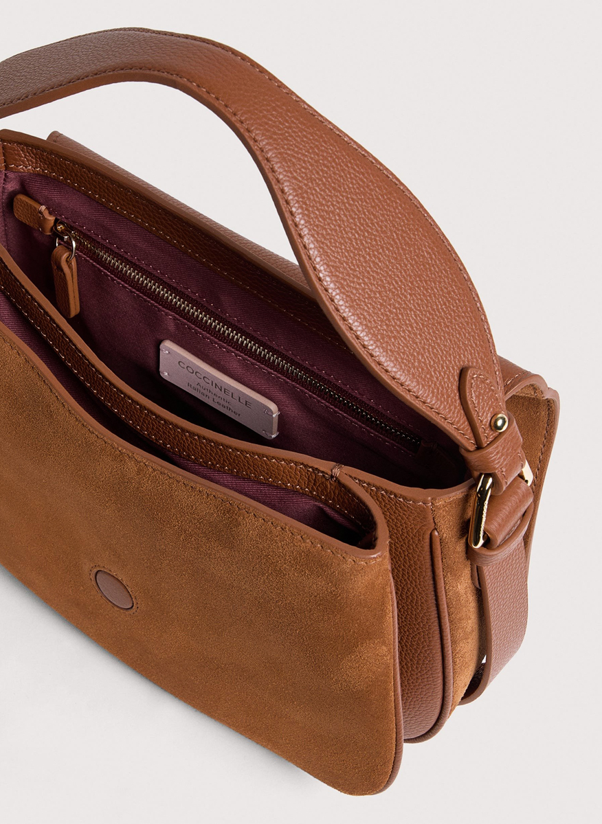 Coccinelle Mavery Medium suede bag