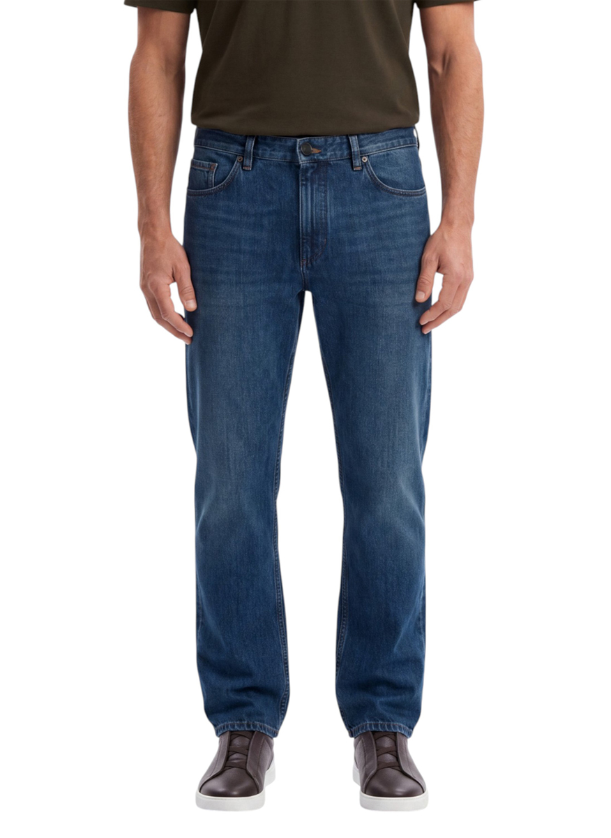 Zegna classic denim with classic five pockets