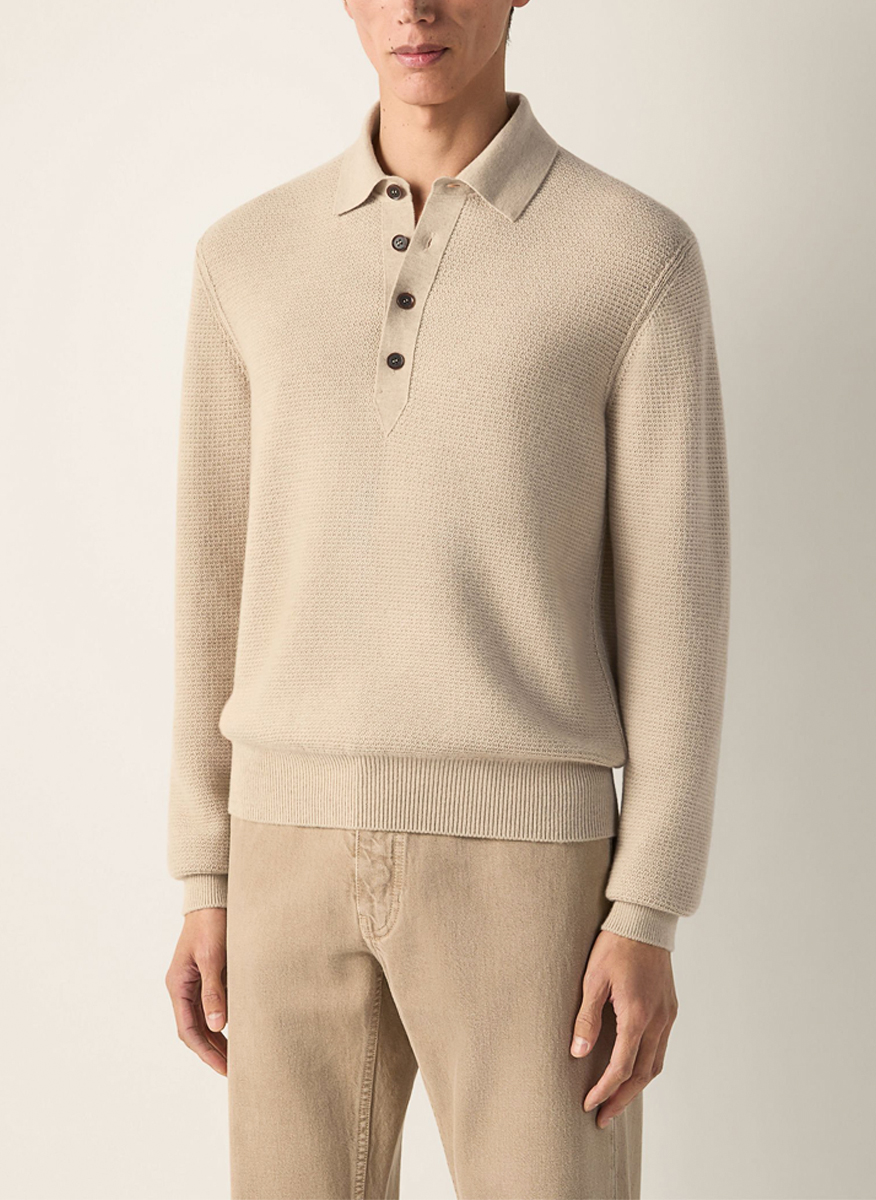 Полошърт 'Oasi Cashmere' Zegna