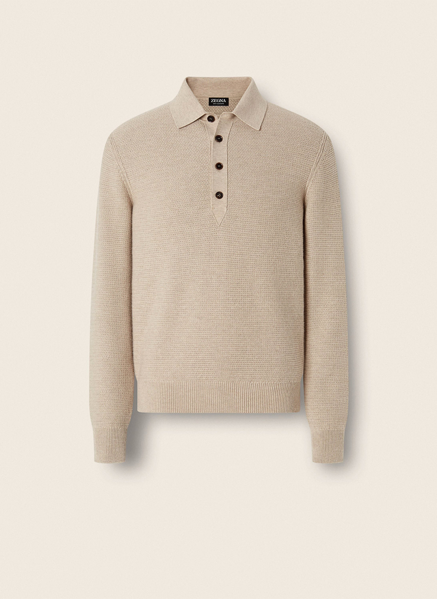 Полошърт 'Oasi Cashmere' Zegna