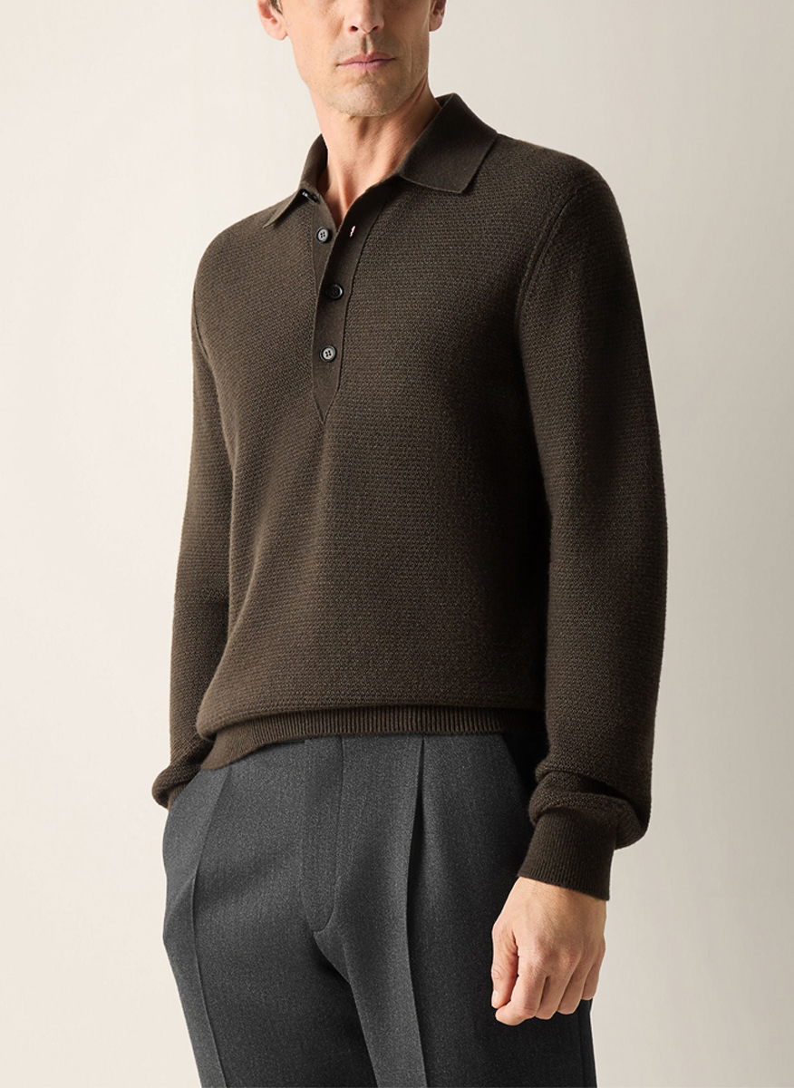Полошърт 'Oasi Cashmere' Zegna