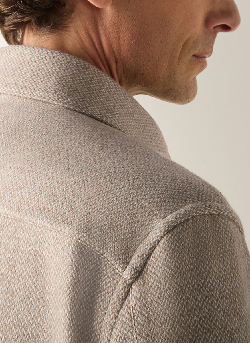 Риза от кашмир 'Overshirt' Zegna