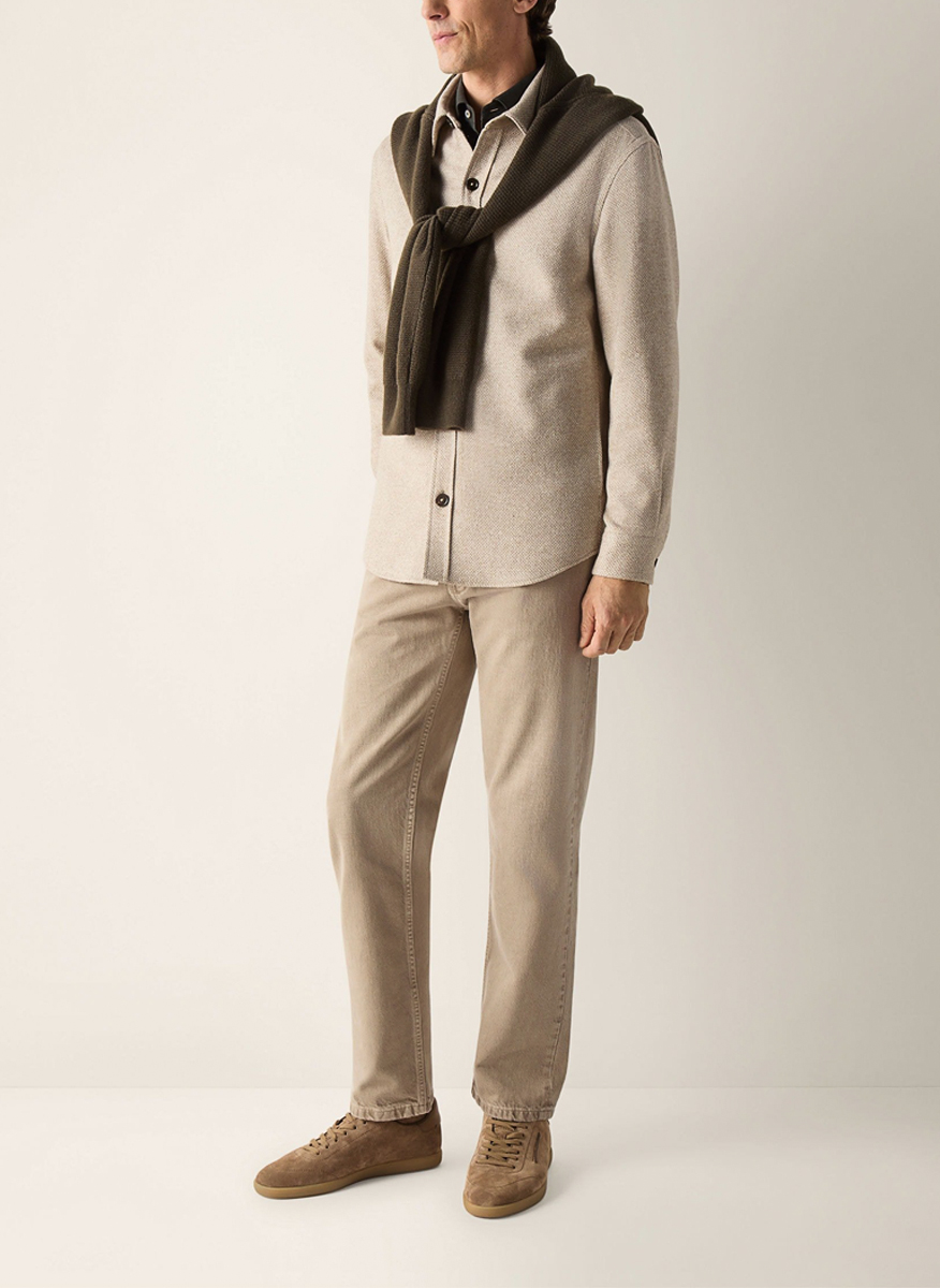 Риза от кашмир 'Overshirt' Zegna