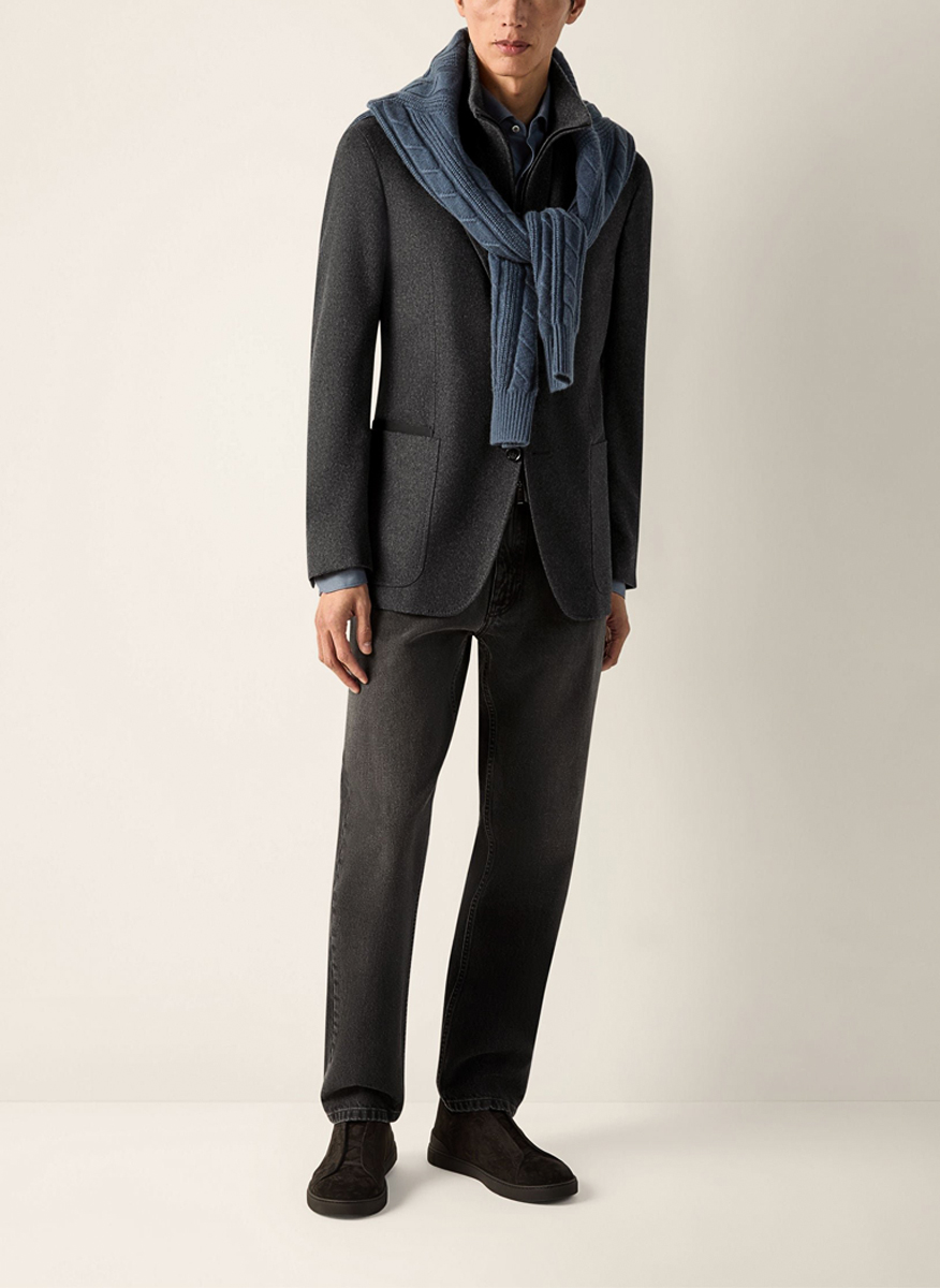 Риза с кашмир Zegna