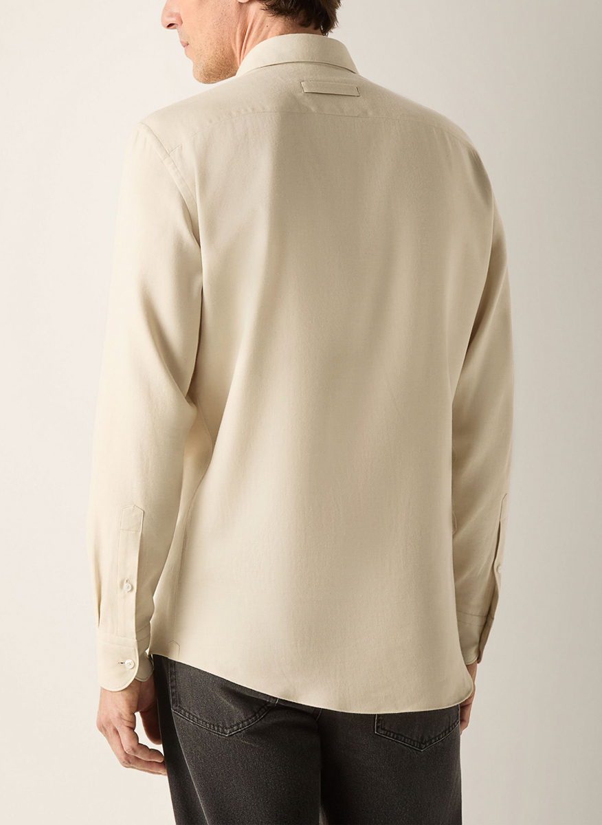 Класическа риза с кашмир Zegna