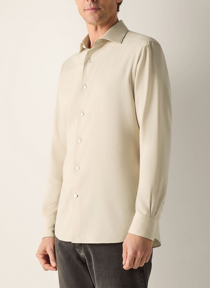 Класическа риза с кашмир Zegna