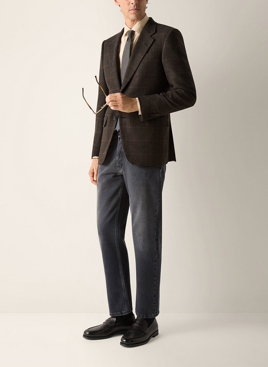 Класическа риза с кашмир Zegna