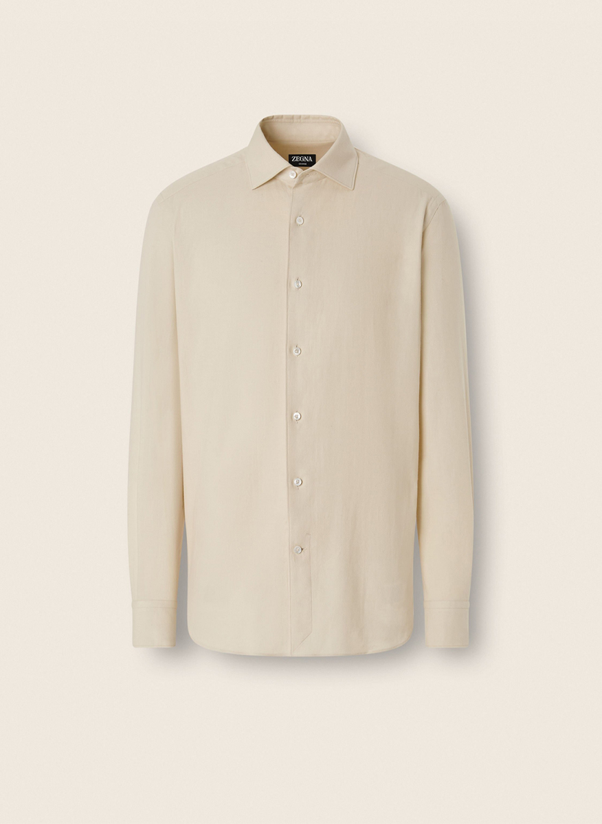 Класическа риза с кашмир Zegna