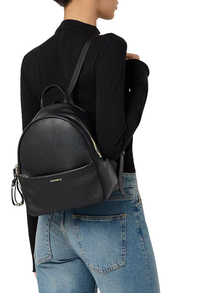Coccinelle Nory leather backpack