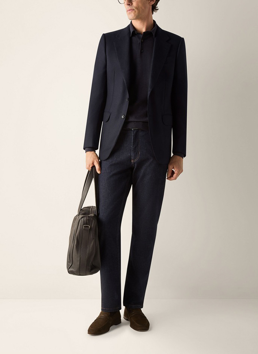Сако от вълна 'Torino style' Zegna