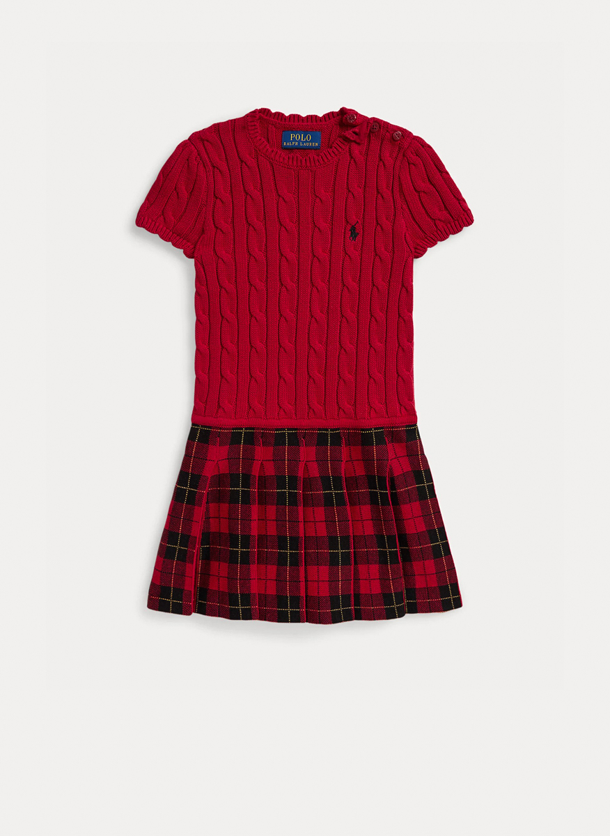 Ralph Lauren Kids knitted dress