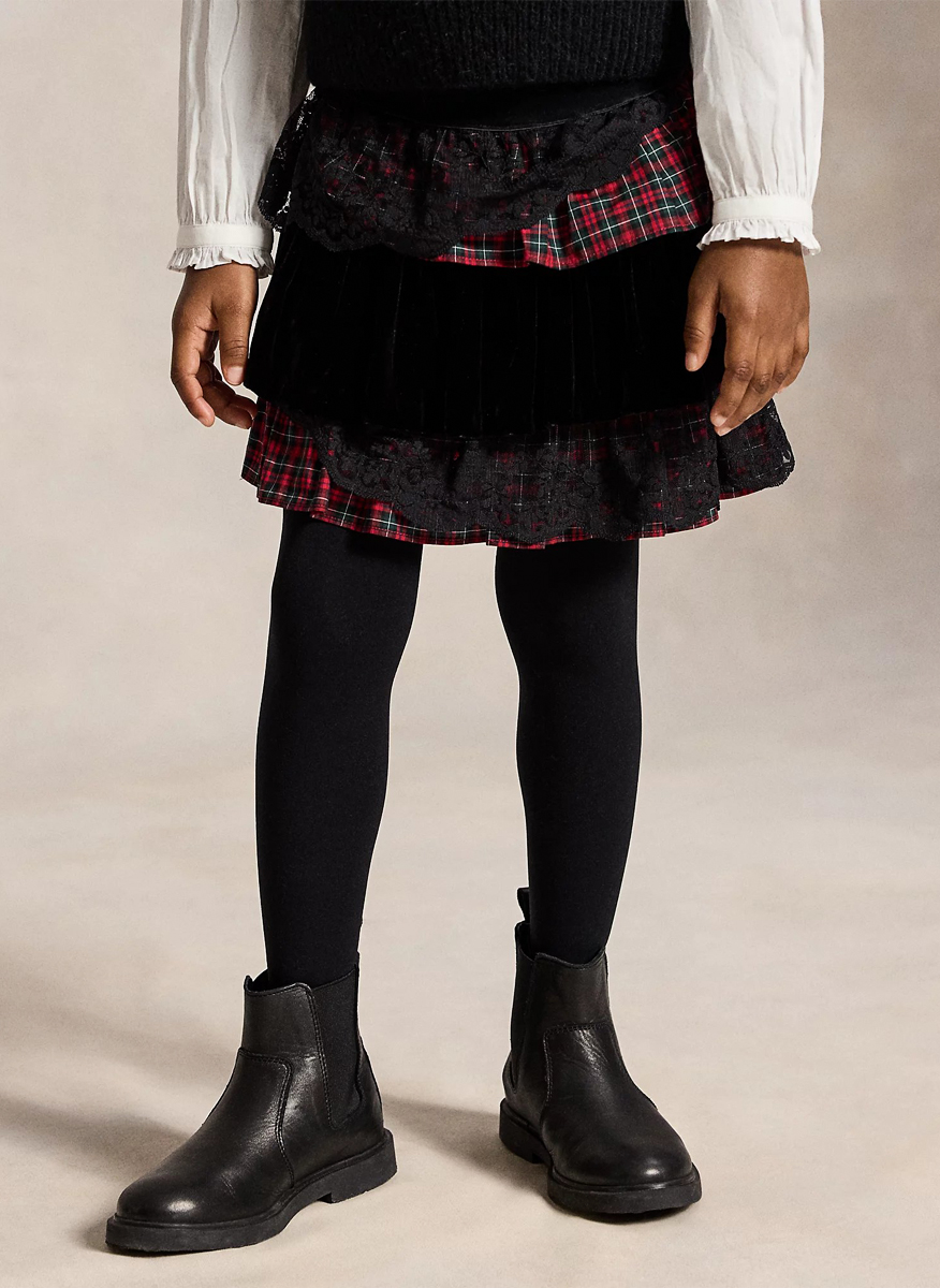 Ralph Lauren Kids 3-6 skirt with lace