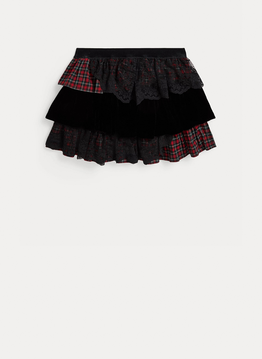 Ralph Lauren Kids 3-6 skirt with lace