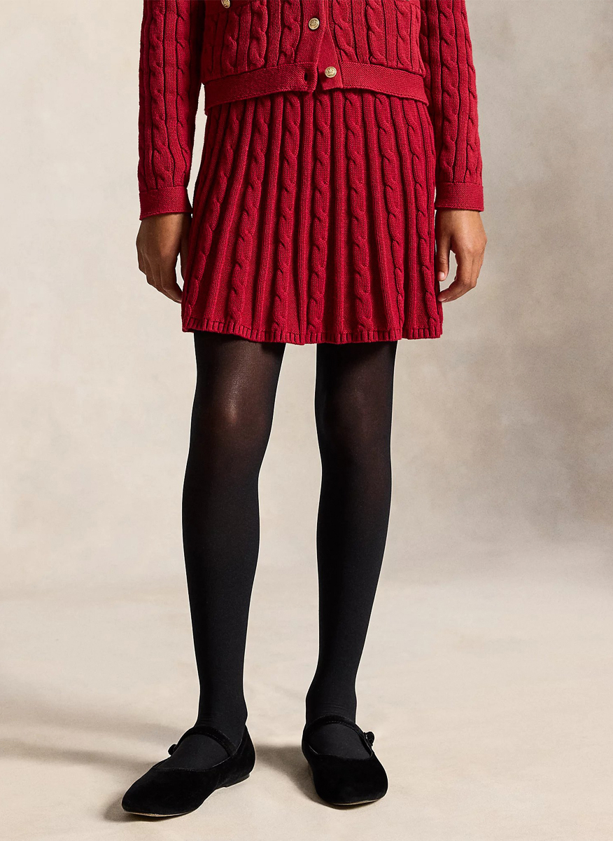 Ralph Lauren Kids 2-7 knitted skirt
