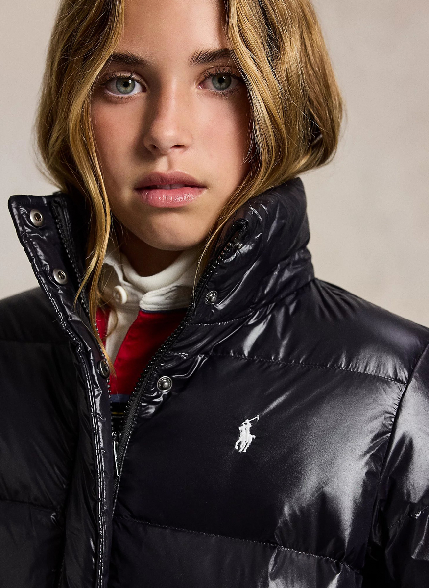Ralph Lauren Kids 7-14 quilted jacket