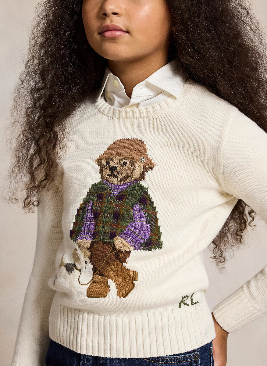 Ralph Lauren Kids 7-14 sweaters with print