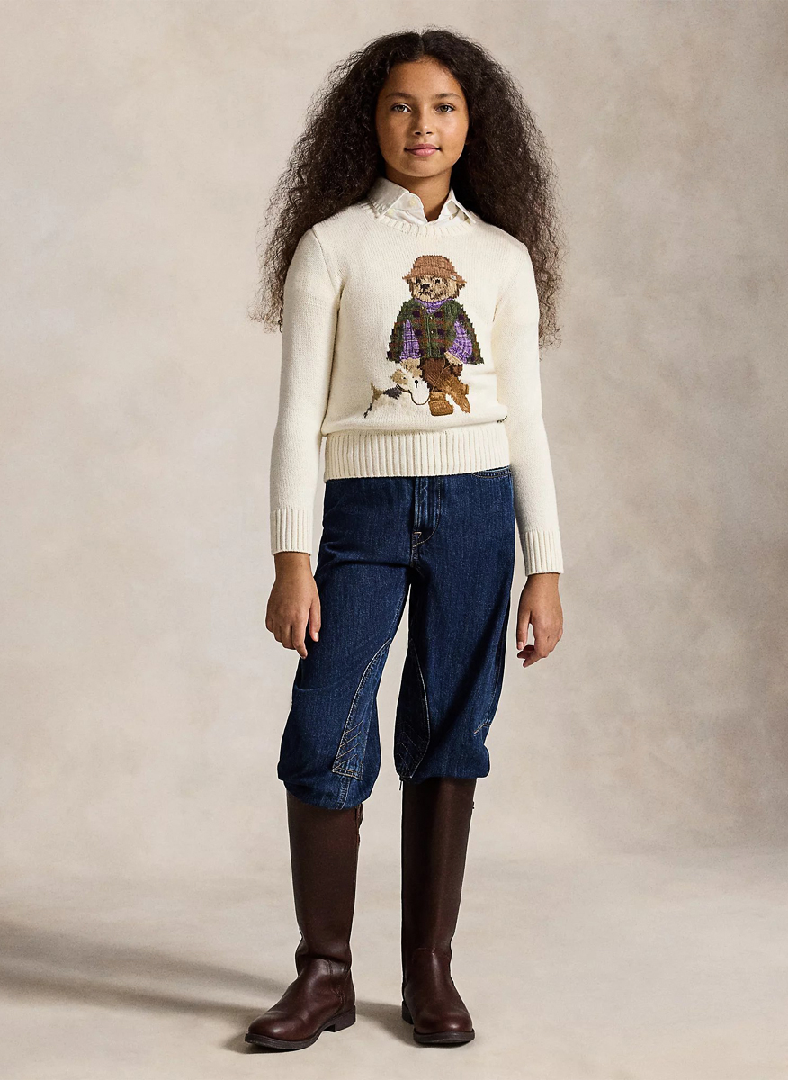 Ralph Lauren Kids 7-14 sweaters with print