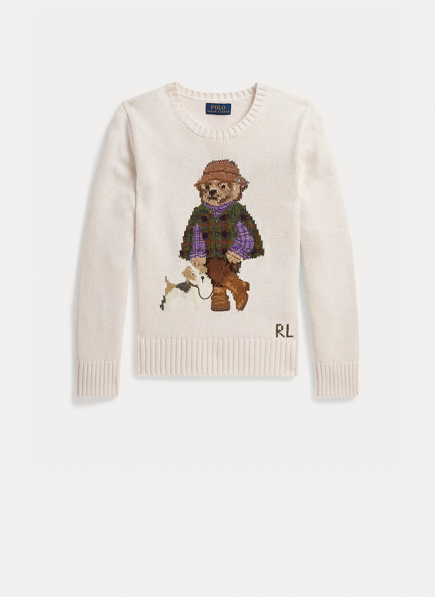 Ralph Lauren Kids 7-14 sweaters with print