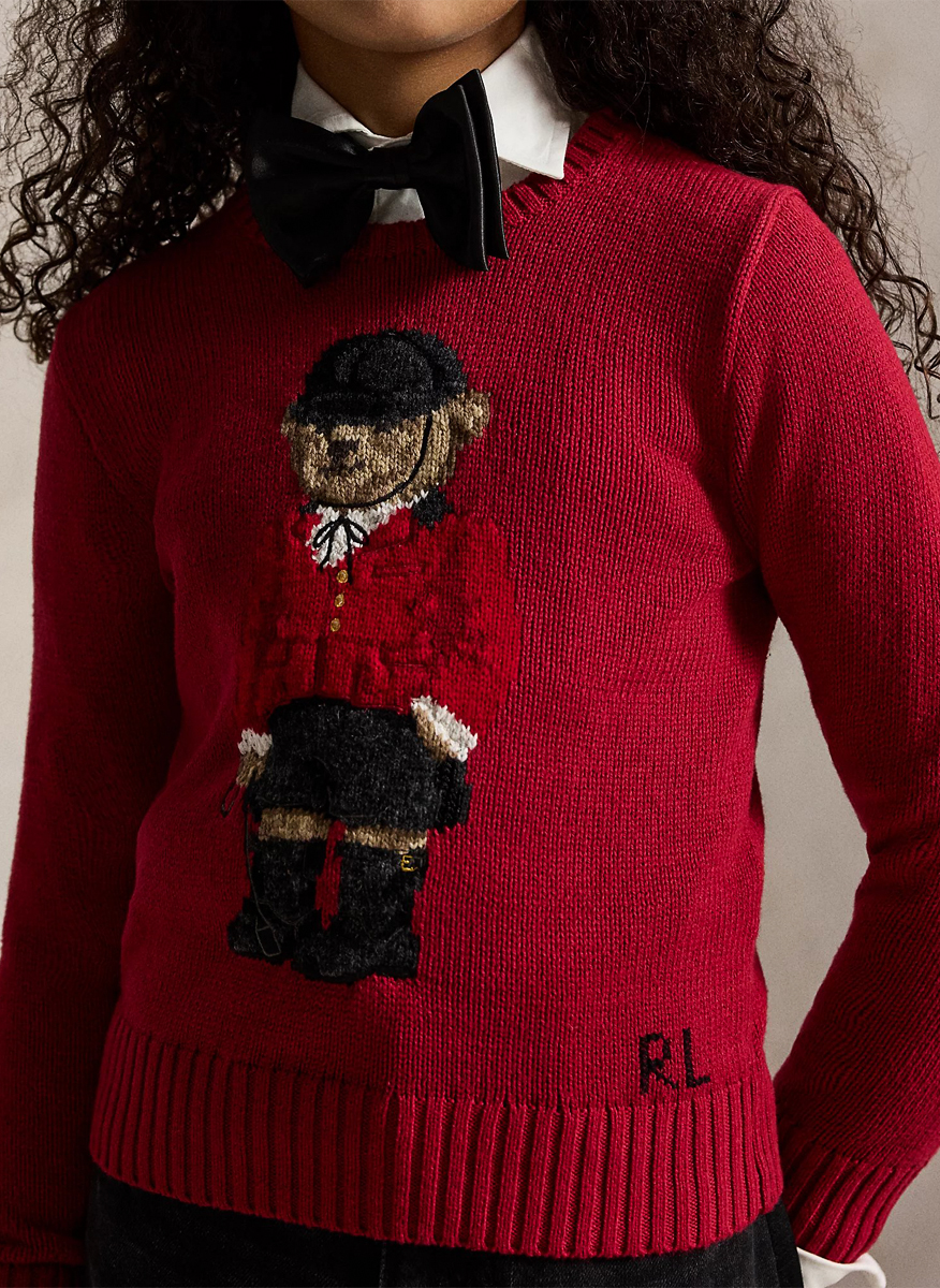 Ralph Lauren Kids 7-14 sweaters with print