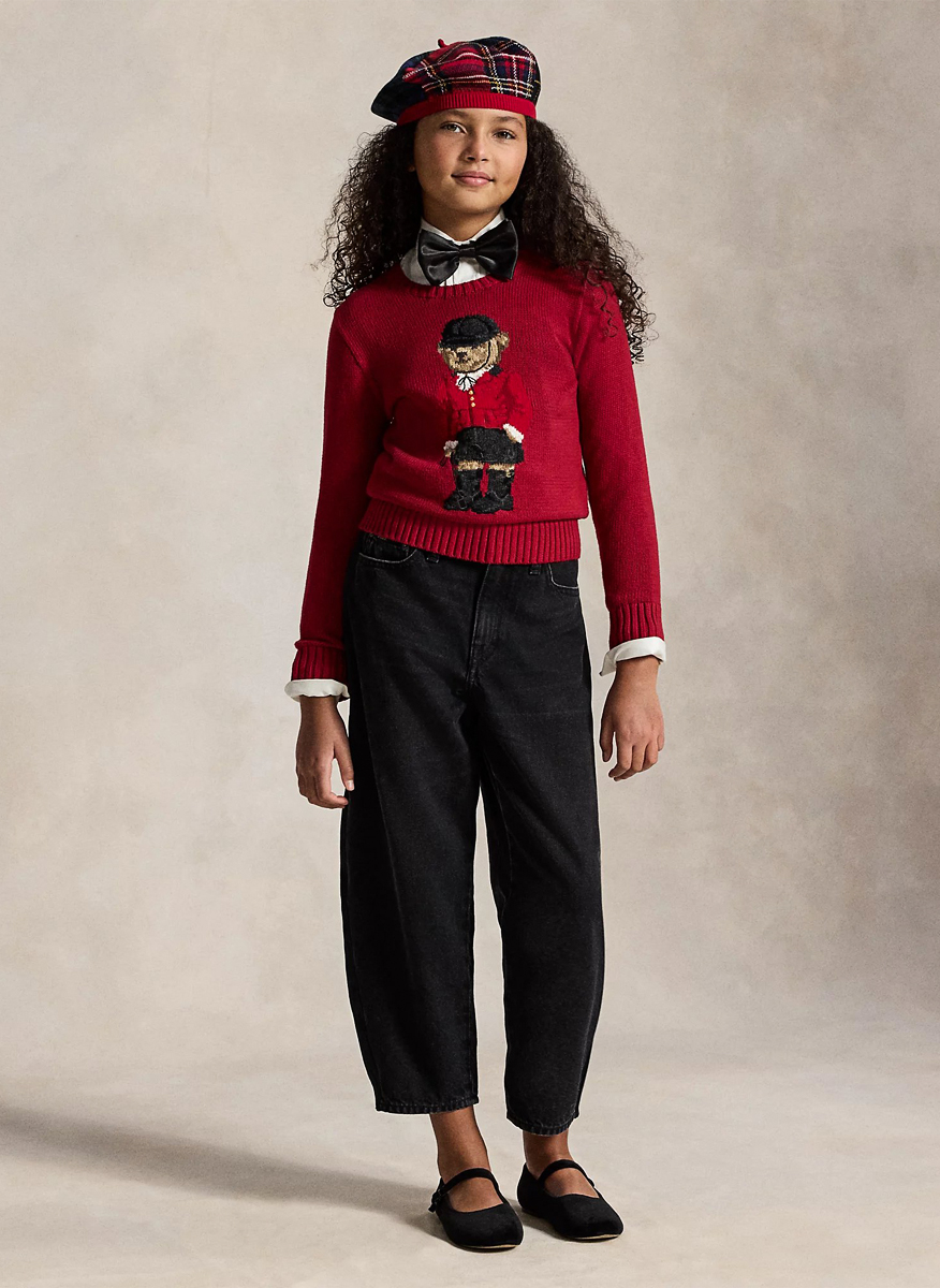 Ralph Lauren Kids 7-14 sweaters with print