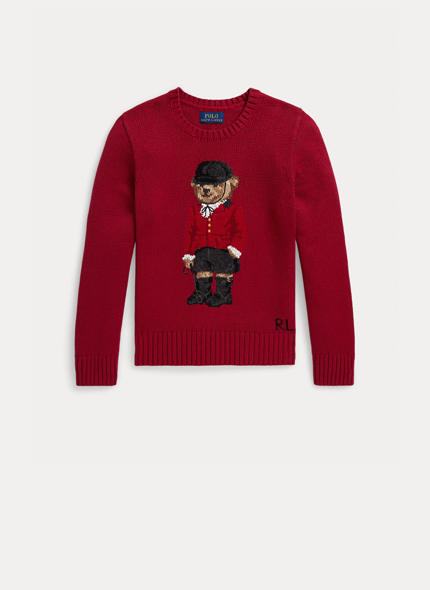 Ralph Lauren Kids 7-14 sweaters with print