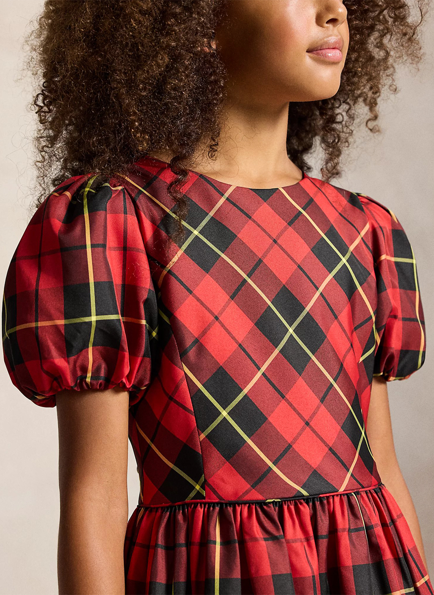 Ralph Lauren Kids 7-16 check dress